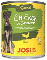 Josera Petfood JosiDog with Chicken  AND  Carrot in Sauce, 830 g