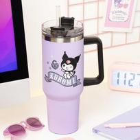Paladone Kuromi 900ml Insulated Cup with Straw