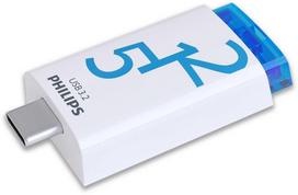 PHILIPS 512GB USB 3.2 Click Ocean Blue FM51FD175B/00