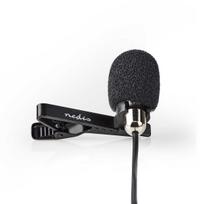 Nedis Clip-on microphone with 3.5mm connection, 1.8m