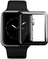 Fusion Accessories 9D ceramic glass full coverage with frame for Apple Watch 1/2/3, 42 mm – Black