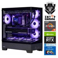INTOP ASB Aqua Ryzen 5 7500X3D 16GB DDR5 1TB SSD RTX 4060 Ti 8GB WIN11