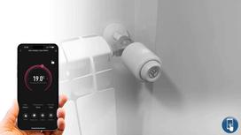 Tellur Smart WiFi Thermostatic Radiator Valve RVSH1 LED White
