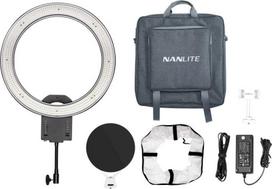 Nanlite Halo19 LED Ring Light with carrying case