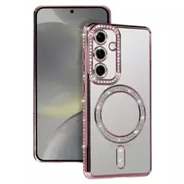 Toptel Bling phone case with MagSafe support for Samsung Galaxy A15 5G (A156), pink