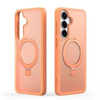 Dėklas Samsung S26 5G "Dux Ducis Yind Magnetic Stand" (oranžinis)