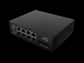 Lanberg Switch PoE 4xBT 4xAT 4xSFP Din, SWILBEILGE_8P_2S_120