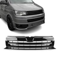 Priekinės Grotelės be ženkliuko skirtos VW T5.1 (09-14), juodos blizgios