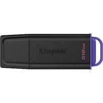 Kingston Technology DataTraveler 512GB Portable USB 3.2 Gen 1 Exodia Black/Purple DTXG2/512GB