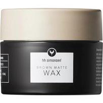 HH Simonsen - Brown Matte Clay Wax Plaukų vaškas ir kremai 90 ml unisex