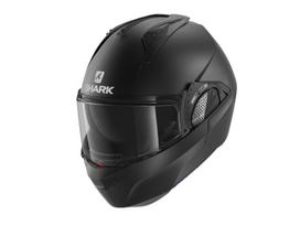 Šalmas su pasmakre SHARK EVO GT BLANK spalva juoda/matinė
