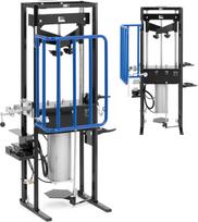 MSW Pneumatinis spyruoklių ištraukiklis 410 mm skersmuo 105-180 mm 1 t 8 bar