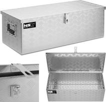 MSW Užrakinama aliuminio įrankių dėžė 48 l 76 x 35 x 25,5 cm