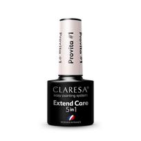 CLARESA hibridinė gelinio lako bazė Extend Care 5 in 1 Provita 1, 5 g