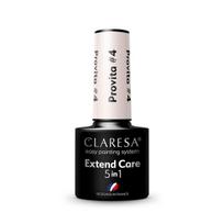 CLARESA hibridinė gelinio lako bazė Extend Care 5 in 1 Provita 4, 5 g