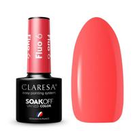 CLARESA hibridinis nagų lakas FLUO 6, 5 g