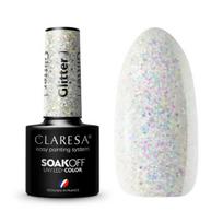 CLARESA hibridinis nagų lakas GLITTER 1, 5 g