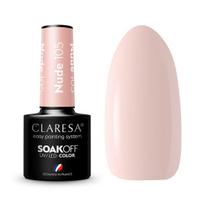 CLARESA hibridinis nagų lakas NUDE 105, 5 g