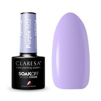 CLARESA hibridinis nagų lakas PURPLE 602, 5 g
