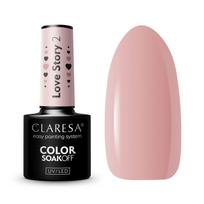 CLARESA hibridinis nagų lakas LOVE STORY 2, 5 g