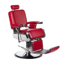Barberio kėdė hidraulinė LUMBER BH-31823, raudona