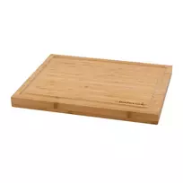 Bambukinė pjaustymo lentelė su grioveliu Barbecook 40 x 30 x 3 cm BC-ACC-7306
