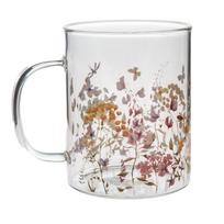 Iš stiklo puodelis 410 ml Flowers – Dakls