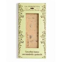 ANTICA TORRONERIA PIEMONTESE šokolado plytelė cioccolato bianco con mandorle e pistacchiė 85 g