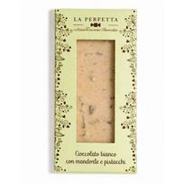 ANTICA TORRONERIA PIEMONTESE šokolado plytelė cioccolato bianco con mandorle e pistacchiė 85 g