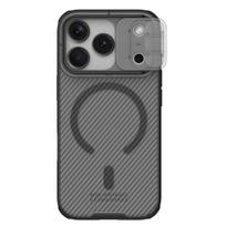 "Nillkin CamShield Pro MagSafe" suderinamas dėklas, skirtas "iPhone 17 Pro Max" - skaidrus, juodas