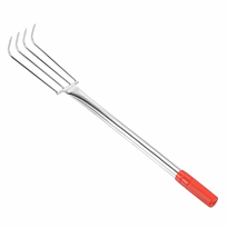 Sodo grėbliukas su metaliniais 4 dantimis, 106 cm