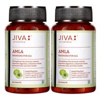 Jiva Amla Tablets 500mg, 120 Tablets X Pack of 2 brown