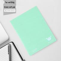 Colorful Soft Silicone Writing Pad for A4 & A3 - Ideal for Students and Exams a5/žalia spalva