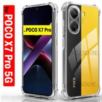 Transparent Funda for POCO X7 Pro 5G Case Ultra Thin HD Clear Soft Shockproof Cover for Xiaomi POCO X7 Pro 5G Capa for POCO X7 Pro gryna