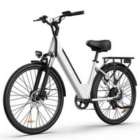 URLIFE-E26 36V Elektrinis dviratis 250W bešepetėlis variklis, 36V 13Ah nuimama baterija, Miesto kelionėms & Kasdieniam važiavimui balta