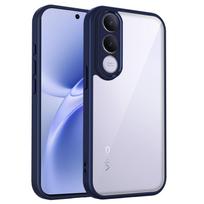 Skirta Vivo V70 FE dėklas Vivo V70 FE telefono dėklas Vivo V70 FE dangtelis Oro pagalvėlė Silikoninis buferis Skaidrus matinio paviršiaus galinis dangtelis Kietas For Vivo V70 FE gray