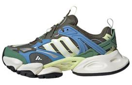 Adidas XLG RUNNER DELUXE Odiniai žemi sportbačiai Stori Unisex Ruda Žalia IH0616 36.5