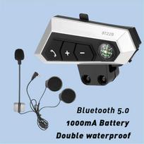 Motociklo Bluetooth 5.0 Belaidis Laisvų Rankų Skambutis Šalmo Ausinės Atsparios Vandeniui 5V