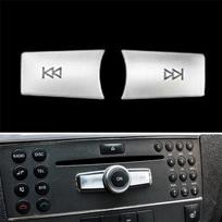 For Mercedes Benz C E GLK CLS ML Class Accessories Volume Buttons Sequins Cover