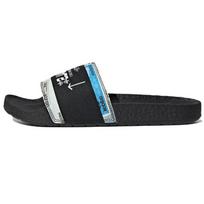 Adidas Originals Adilette Storas Padas Įslystami Neslystantys Šlepetės Unisex Avalynė Juoda Balta GX1808 36⅔