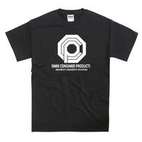 OCP Omni Consumer Security Robocop filmo įkvėptas logotipas T-shirt L