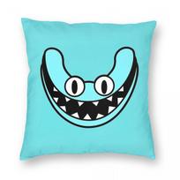 Rainbow Friends Cyan Square Pillowcase Polyester Linen Velvet Printed Decorative Throw Pillow Case Room Cushion Cover Wholesale 30cmx30cm