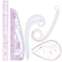 FELE Multifunctional French Curve Ruler Soft Plastic Patchwork Ruler Measure Dressmaking Drawing Template Craft Sewing Tools