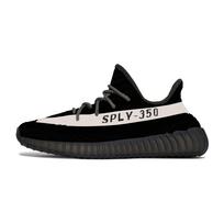 Adidas Originals Yeezy Boost 350 Abrasion Resistant Abrasion Resistant Low top Casual Shoes Unisex Black White HQ7045(Team578-) 37⅓