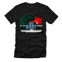 Das Muss Das Boot Abkönnen. U-Boot Typ VII-C U96 Sonar T-Shirt S juoda