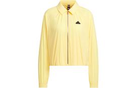 Adidas Windbreaker Jackets & Coats Women's Bright Yellow IM8818 S