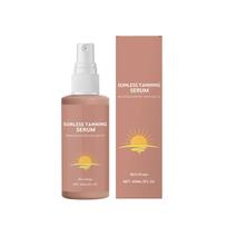 Įdegio juodas savaiminio juodumo vandeniui atsparus ilgalaikis „Black Summer Beach“ drėkinamasis kremas 60 ml One Size balta