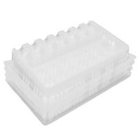 20pcs Disposable Tattoo Pigment Tray Ink Needle Holder Rack Eyebrow Tattoo Supply