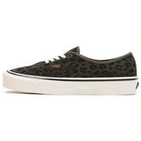Vans Authentic 44 DX Anaheim Factory - Leopard Camo Unisex Sneakers Green Grape-Leaf VN0A5KX4AWA 36