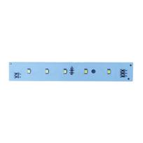 BCD-536WKM Šaldytuvo LED šviesos drajveris Pakeitimas šaldytuvui šaldikliui LED šviesos dalis Nr. Plastikinis dangtelis